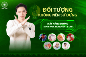 Đối tượng không nên sử dụng Máy năng lượng sinh học Terahertz (AI)