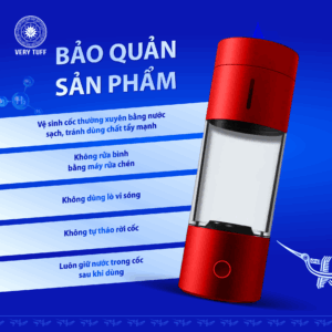 Bảo quản Bình (tạo) nước giàu hydrogen