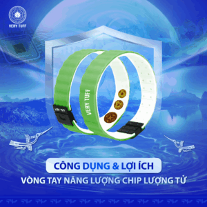 Công dụng Vòng tay năng lượng chip lượng tử